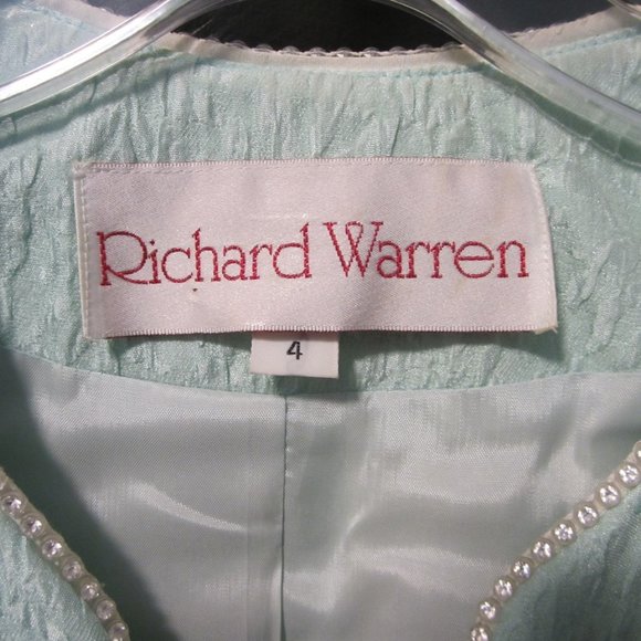 Vintage Richard Warren Silk Skirt Set - Picture 4 of 10
